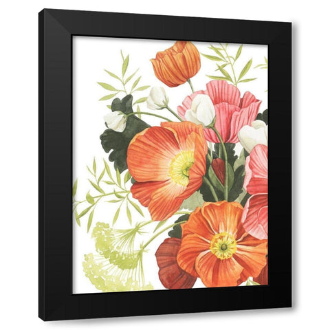 Blossom Solstice II Black Modern Wood Framed Art Print by Popp, Grace