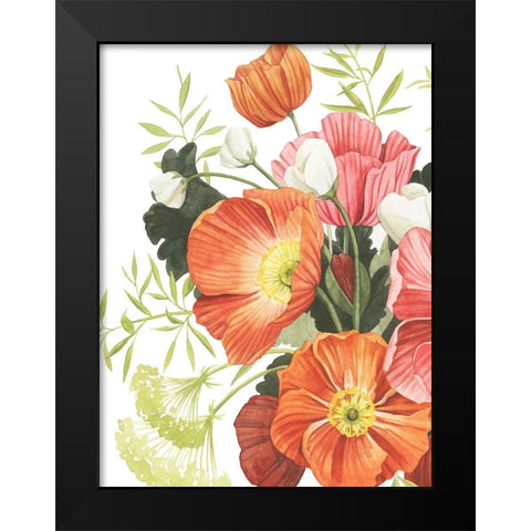 Blossom Solstice II Black Modern Wood Framed Art Print by Popp, Grace