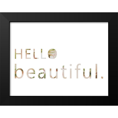 Positive Mantra IV Black Modern Wood Framed Art Print by Goldberger, Jennifer