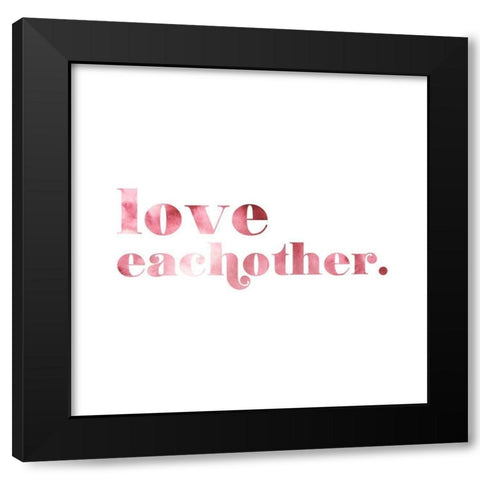 Better World II Black Modern Wood Framed Art Print by Popp, Grace