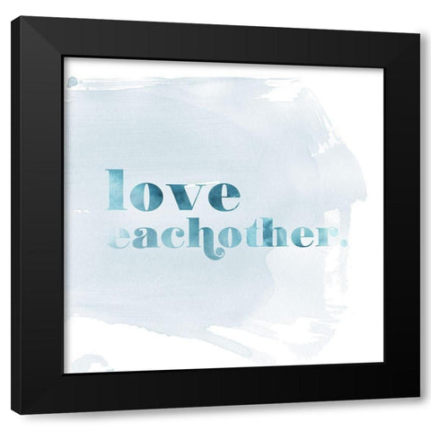 Better World IV Black Modern Wood Framed Art Print by Popp, Grace