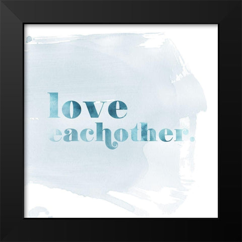 Better World IV Black Modern Wood Framed Art Print by Popp, Grace