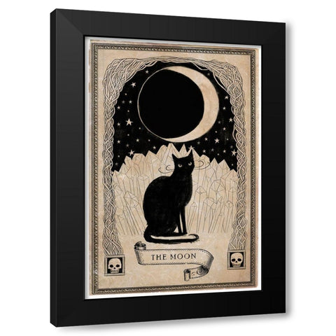 Fortune Tarot II Black Modern Wood Framed Art Print with Double Matting by Borges, Victoria