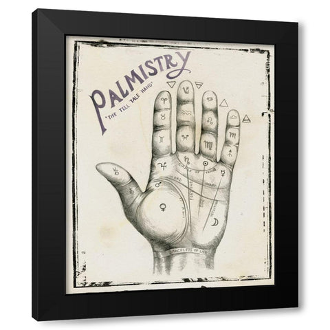 Mystical II Black Modern Wood Framed Art Print with Double Matting by Parker, Jennifer Paxton