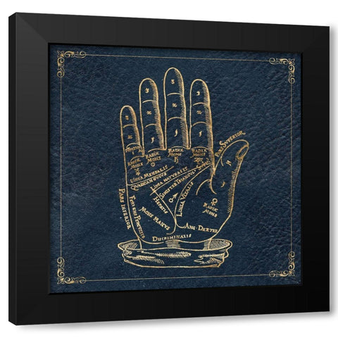 Mystic Night I Black Modern Wood Framed Art Print with Double Matting by Fagalde, Jarman