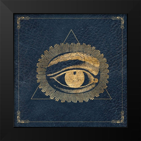 Mystic Night II Black Modern Wood Framed Art Print by Fagalde, Jarman