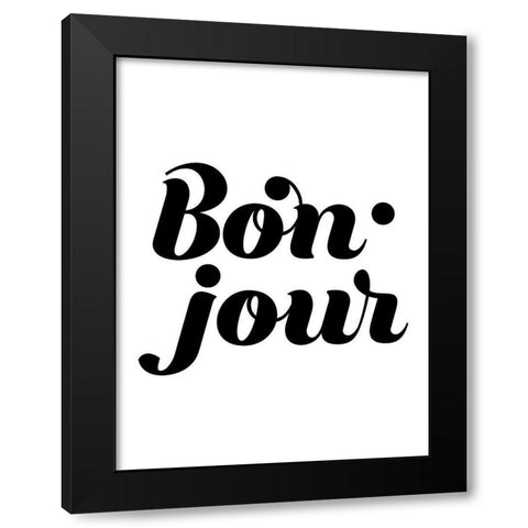 La Vie II Black Modern Wood Framed Art Print with Double Matting by Popp, Grace
