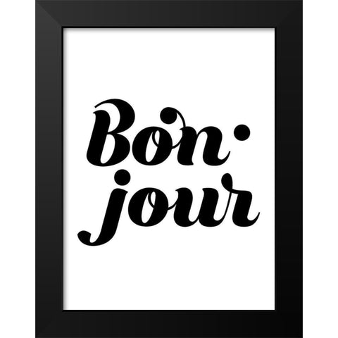 La Vie II Black Modern Wood Framed Art Print by Popp, Grace