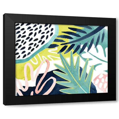 Tropical Salve I Black Modern Wood Framed Art Print by Popp, Grace