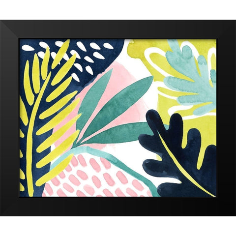 Tropical Salve III Black Modern Wood Framed Art Print by Popp, Grace
