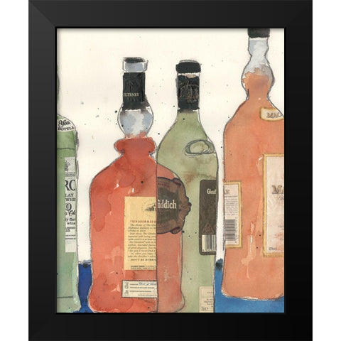 Malt Scotch I Black Modern Wood Framed Art Print by Dixon, Samuel