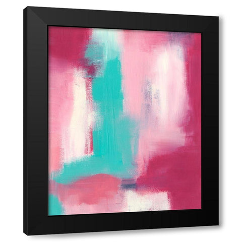 Mesosphere II Black Modern Wood Framed Art Print by Moore, Regina
