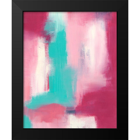 Mesosphere II Black Modern Wood Framed Art Print by Moore, Regina