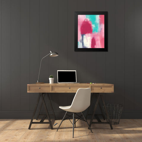 Mesosphere III Black Modern Wood Framed Art Print by Moore, Regina