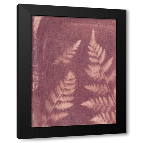 Botanical Sun I Black Modern Wood Framed Art Print with Double Matting by Sizemore, Natalie