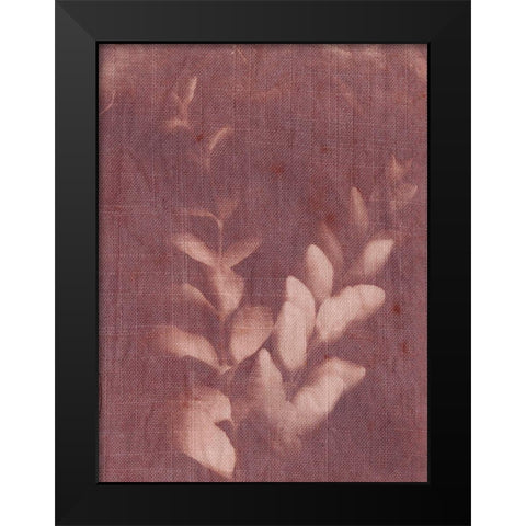 Botanical Sun II Black Modern Wood Framed Art Print by Sizemore, Natalie