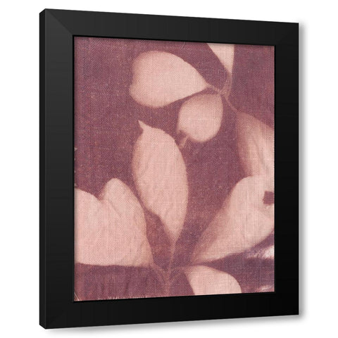 Botanical Sun III Black Modern Wood Framed Art Print with Double Matting by Sizemore, Natalie