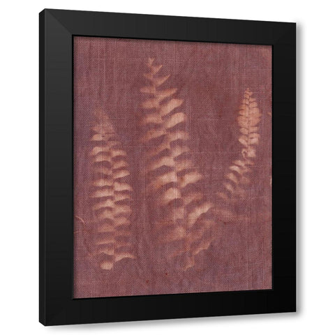 Botanical Sun IV Black Modern Wood Framed Art Print with Double Matting by Sizemore, Natalie