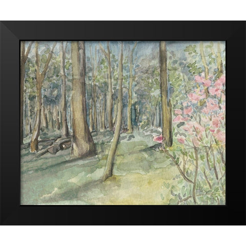 Virginia Woods I Black Modern Wood Framed Art Print by Chabot, Natasha
