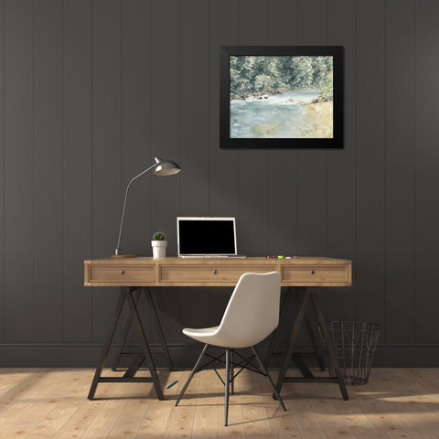 Virginia Woods II Black Modern Wood Framed Art Print by Chabot, Natasha