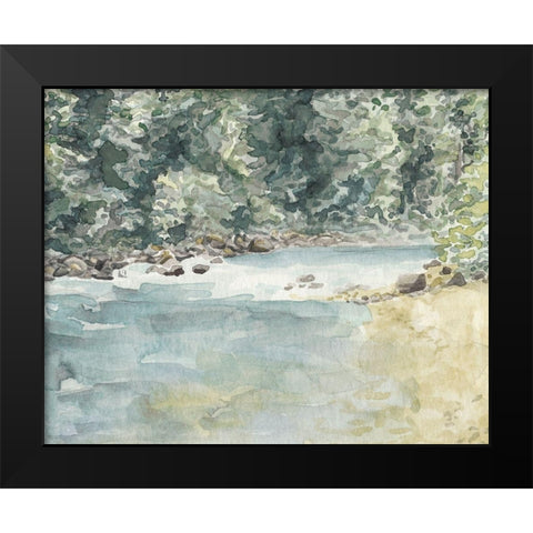 Virginia Woods II Black Modern Wood Framed Art Print by Chabot, Natasha