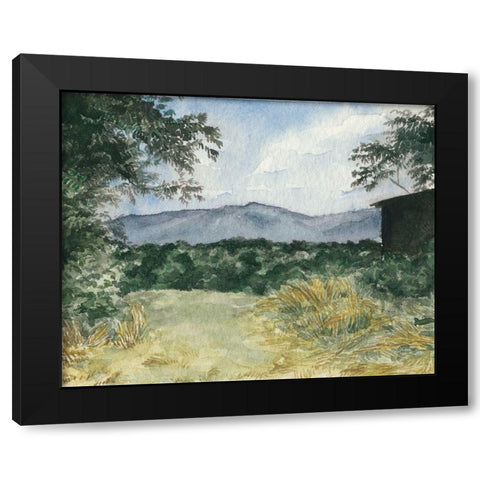 Virginia Woods III Black Modern Wood Framed Art Print by Chabot, Natasha