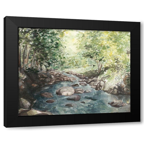 Virginia Woods IV Black Modern Wood Framed Art Print by Chabot, Natasha