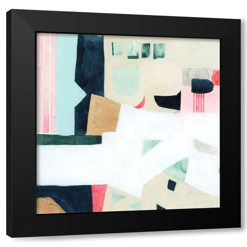 Dimensions I Black Modern Wood Framed Art Print by Popp, Grace
