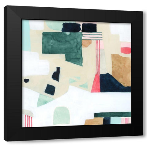 Dimensions II Black Modern Wood Framed Art Print by Popp, Grace