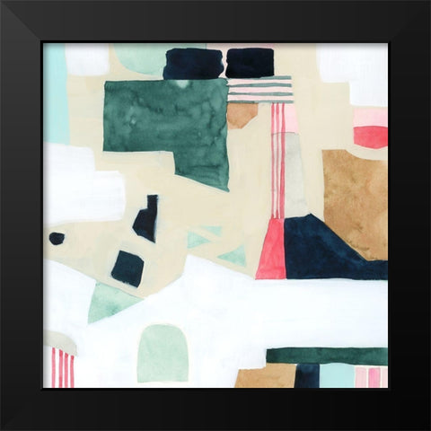 Dimensions II Black Modern Wood Framed Art Print by Popp, Grace