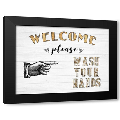 Mild Manners I Black Modern Wood Framed Art Print by Fagalde, Jarman