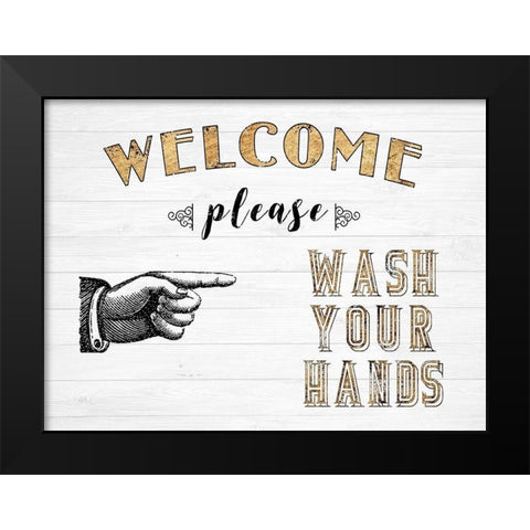 Mild Manners I Black Modern Wood Framed Art Print by Fagalde, Jarman