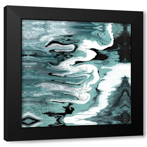 Infused Tierra Black Modern Wood Framed Art Print with Double Matting by Guthrie, Jenna
