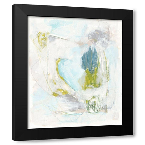 Channel Circuit II Black Modern Wood Framed Art Print by Vess, June Erica