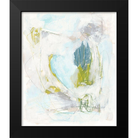 Channel Circuit II Black Modern Wood Framed Art Print by Vess, June Erica