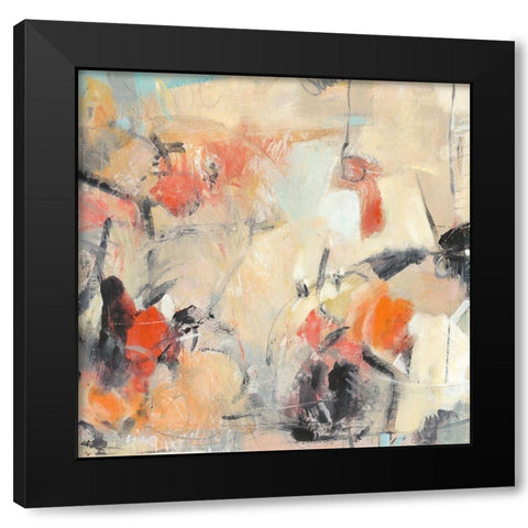 Futurity I Black Modern Wood Framed Art Print with Double Matting by OToole, Tim