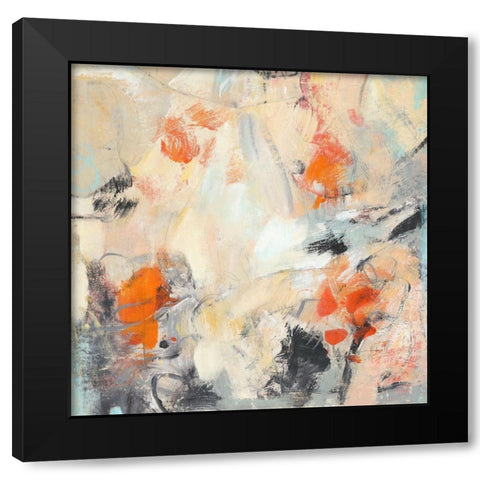 Futurity II Black Modern Wood Framed Art Print with Double Matting by OToole, Tim