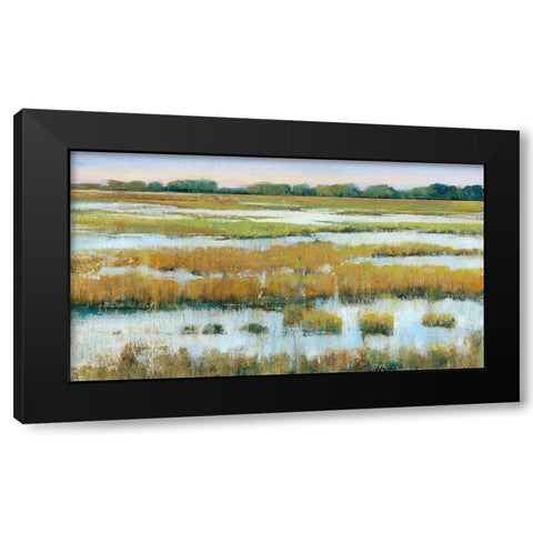 Serene Marshland I Black Modern Wood Framed Art Print by OToole, Tim