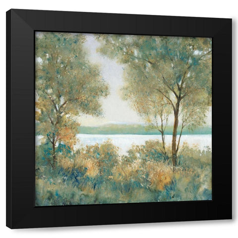 Beyond the Bounds I Black Modern Wood Framed Art Print with Double Matting by OToole, Tim