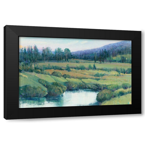 Mountain Retreat I Black Modern Wood Framed Art Print by OToole, Tim