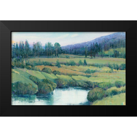 Mountain Retreat I Black Modern Wood Framed Art Print by OToole, Tim