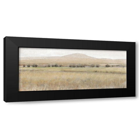 Custom Dry Heat I Black Modern Wood Framed Art Print with Double Matting by OToole, Tim