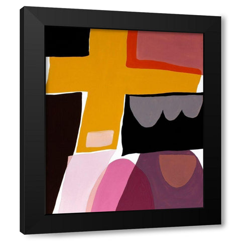 Finale II Black Modern Wood Framed Art Print by Delamater, Rob