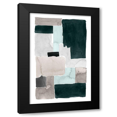 Mended I Black Modern Wood Framed Art Print by Popp, Grace