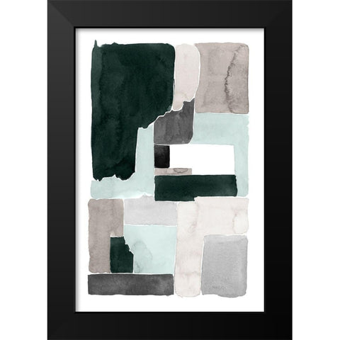 Mended II Black Modern Wood Framed Art Print by Popp, Grace