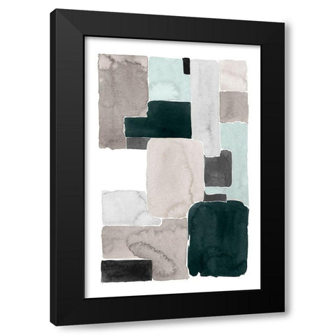 Mended IV Black Modern Wood Framed Art Print with Double Matting by Popp, Grace