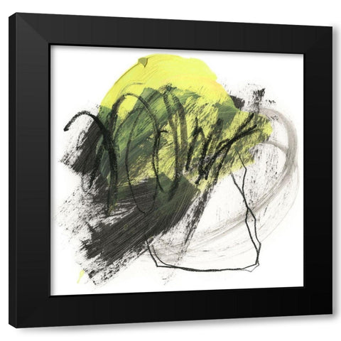 Expansion I Black Modern Wood Framed Art Print by Parker, Jennifer Paxton