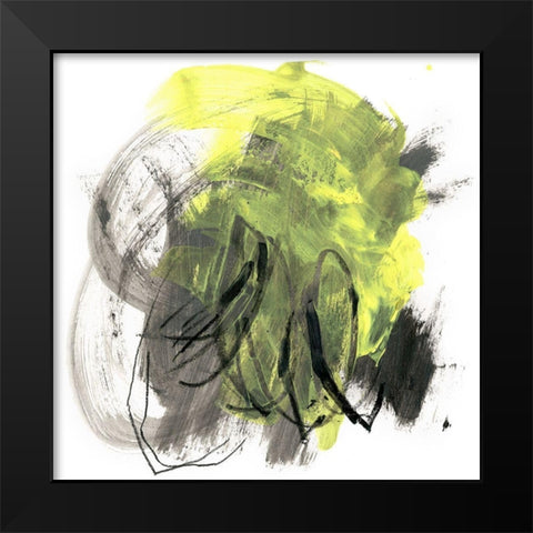 Expansion II Black Modern Wood Framed Art Print by Parker, Jennifer Paxton