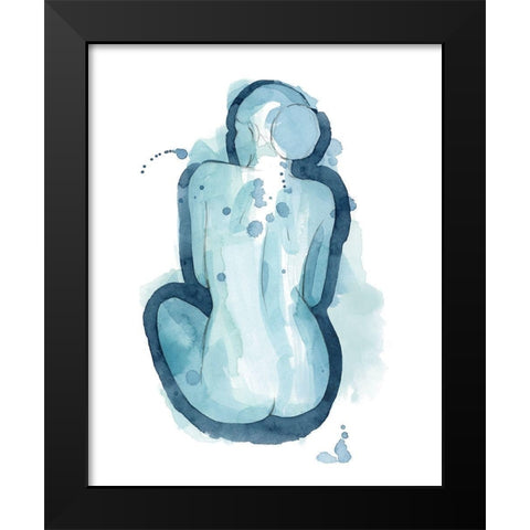 Serena I Black Modern Wood Framed Art Print by Popp, Grace