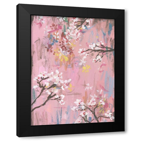 Emerging I Black Modern Wood Framed Art Print with Double Matting by Wang, Melissa